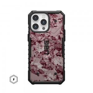 Floral Merlot UAG Pathfinder Case With Magsafe For Apple Iphone | IS7942810