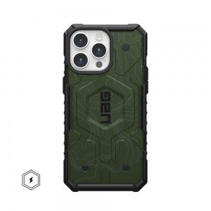 Green White UAG Pathfinder Case With Magsafe For Apple Iphone | RH0847321