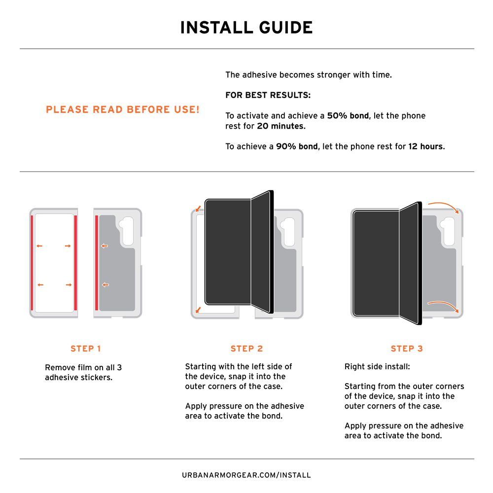 Ash Space Grey UAG Plyo Pro Series Galaxy Z Fold5 (2023) Case | VL4370921