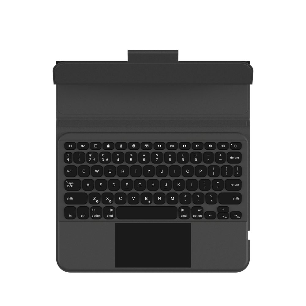 Black Ash UAG Rugged Bluetooth Detachable Keyboard with Trackpad & Backlit Keys iPad 10.9