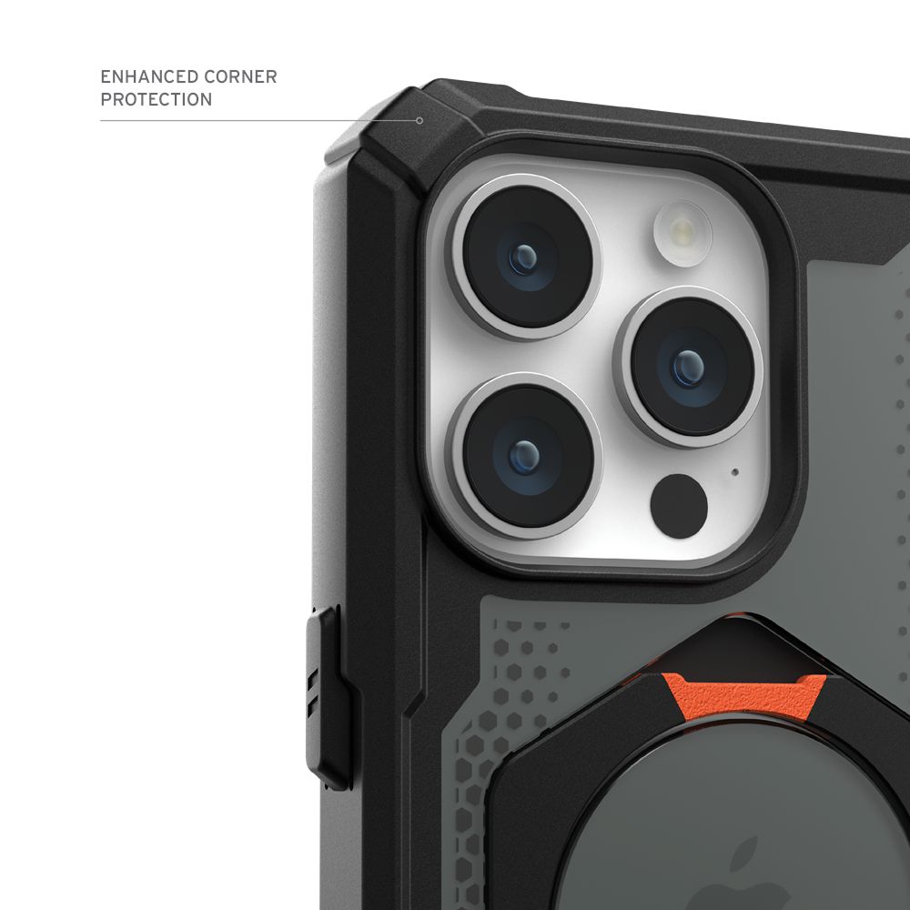 Black Orange UAG Plasma XTE For MagSafe iPhone 15 Pro Case | EJ4379012