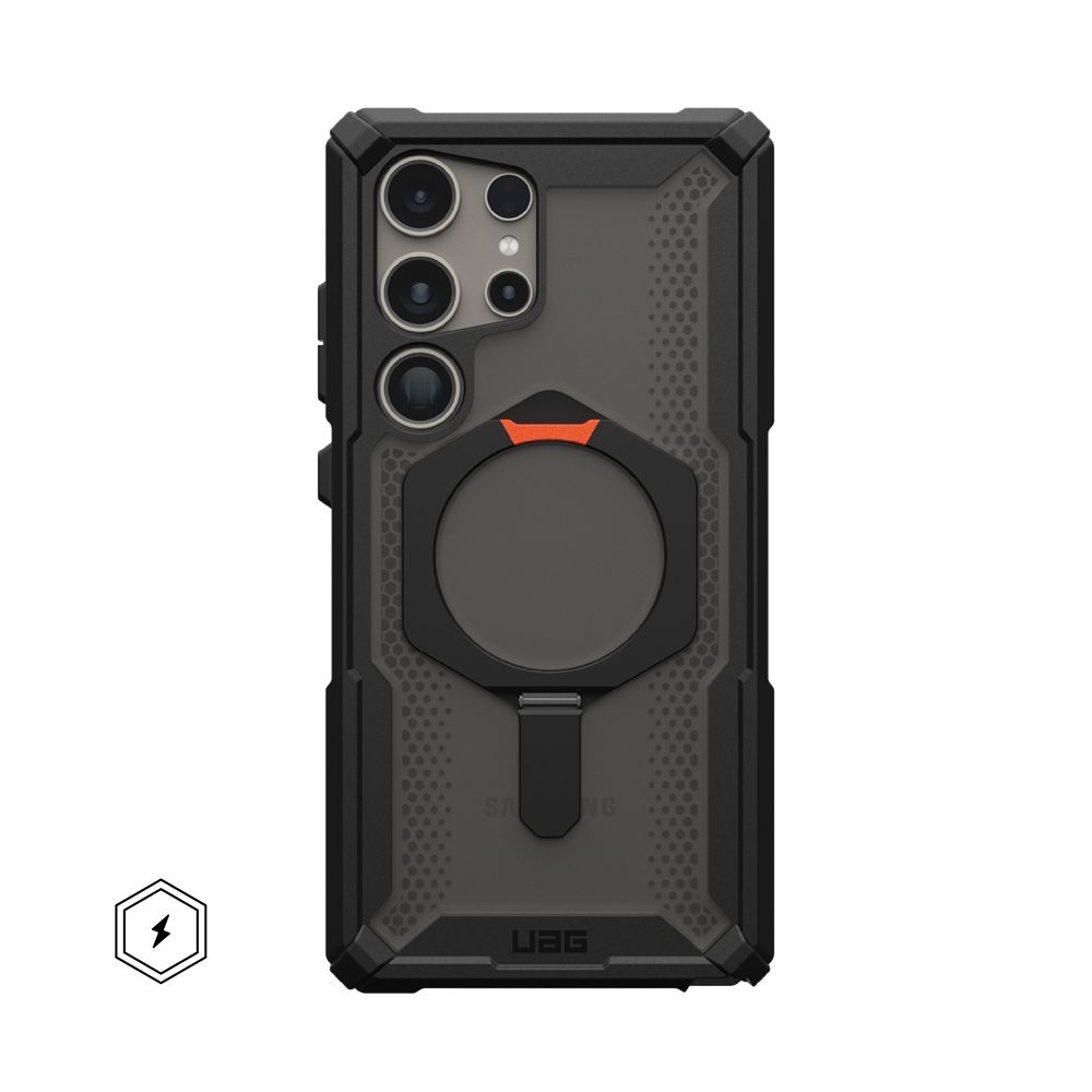 Black Orange UAG Plasma XTE Pro Magnetic Series Galaxy S24 Ultra Case | BA4087965