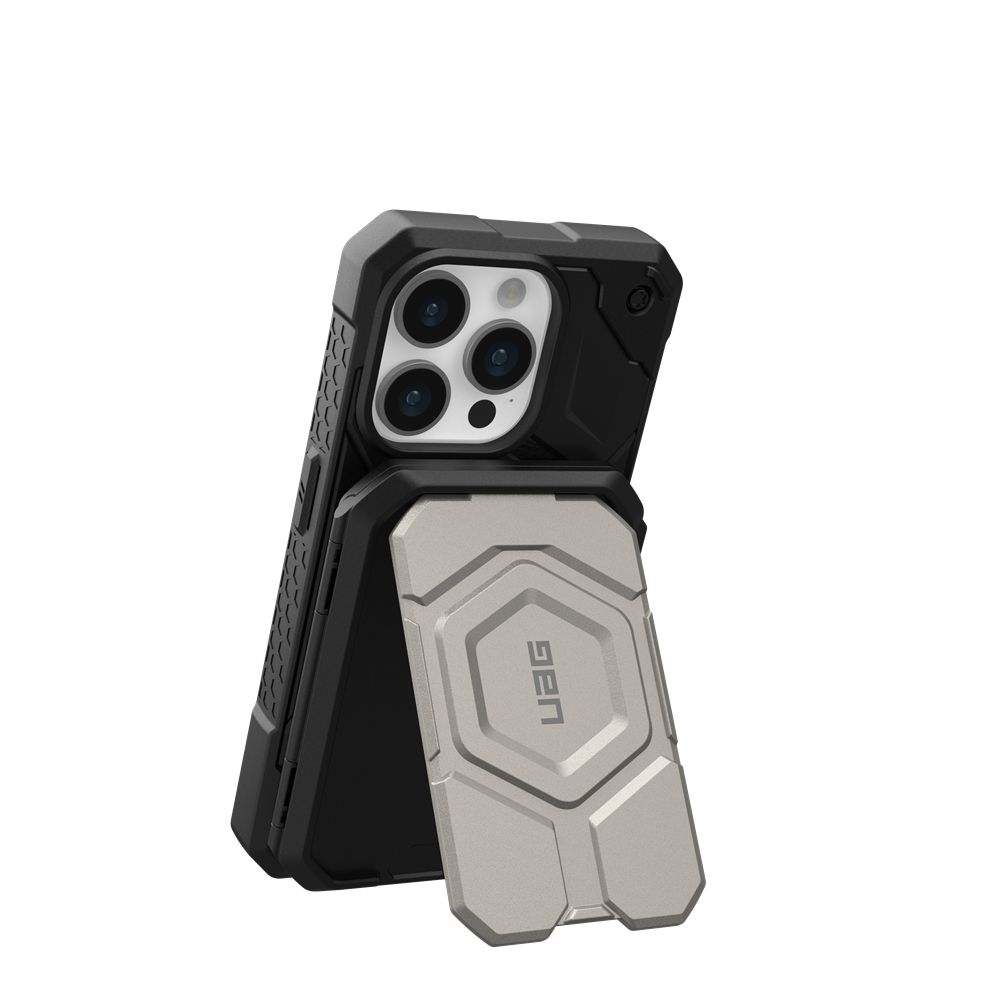 Black Titanium UAG Magnetic Wallet With Stand | WX3197052