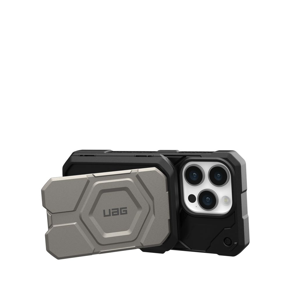 Black Titanium UAG Magnetic Wallet With Stand | WX3197052