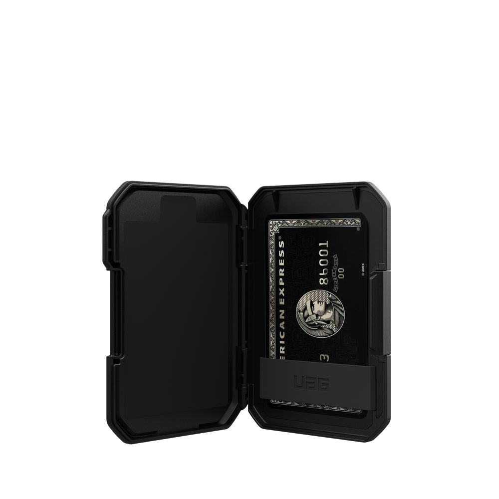 Black Titanium UAG Magnetic Wallet With Stand | WX3197052