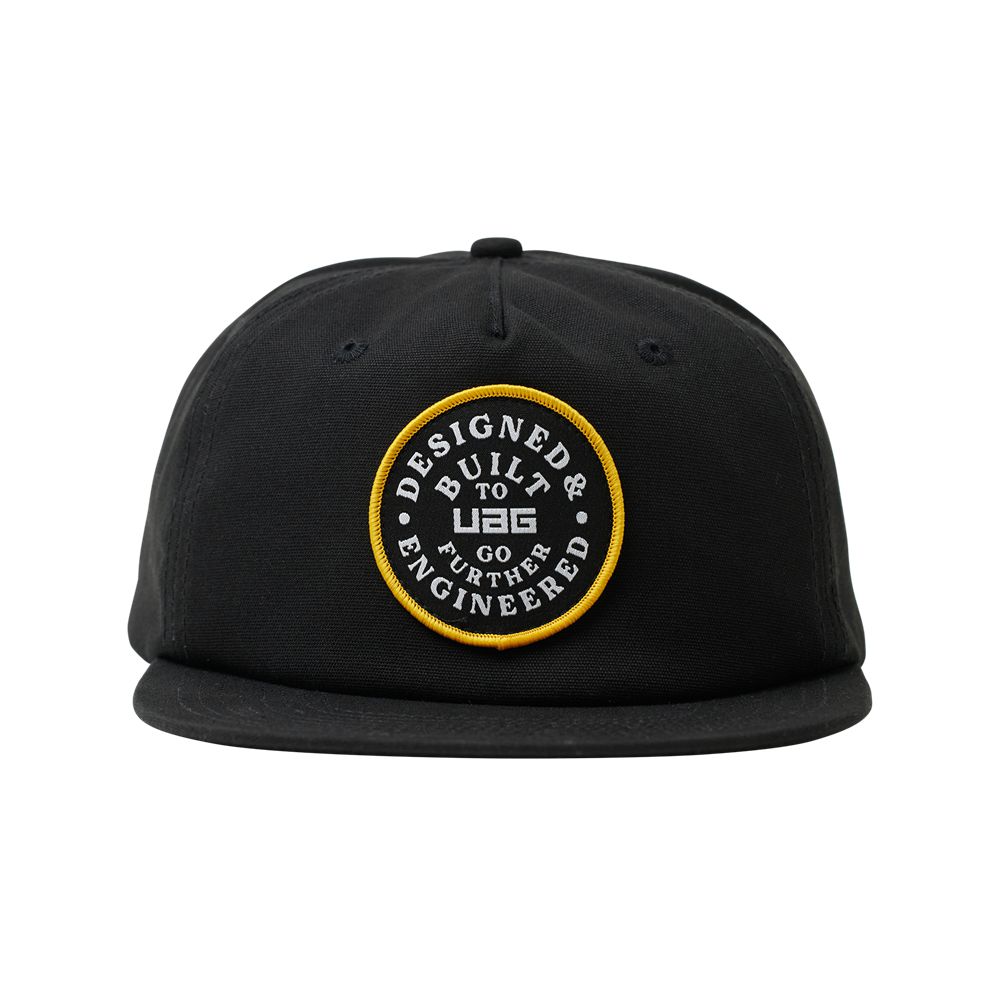 Black UAG Circle Stamp Snapback | TJ3841569