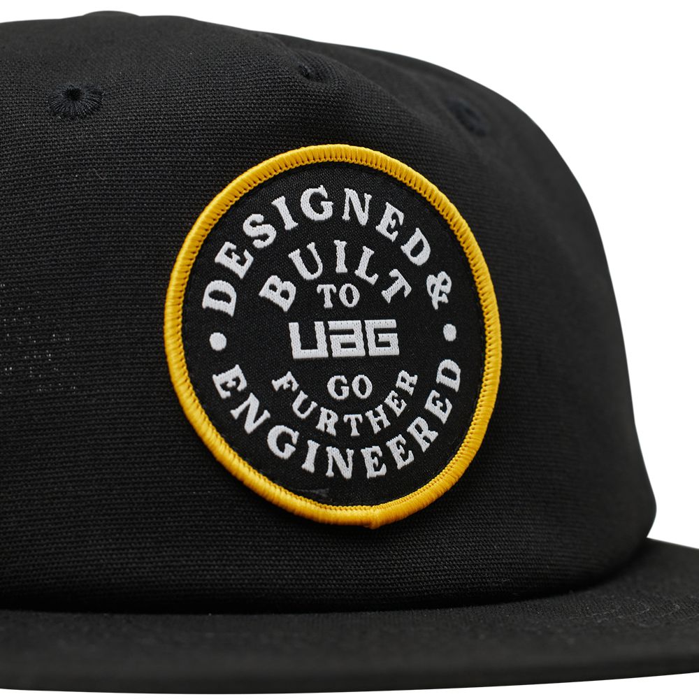 Black UAG Circle Stamp Snapback | TJ3841569