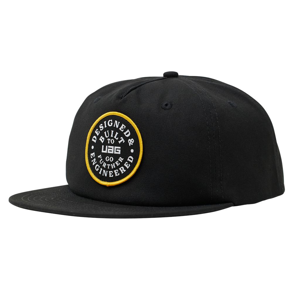 Black UAG Circle Stamp Snapback | TJ3841569