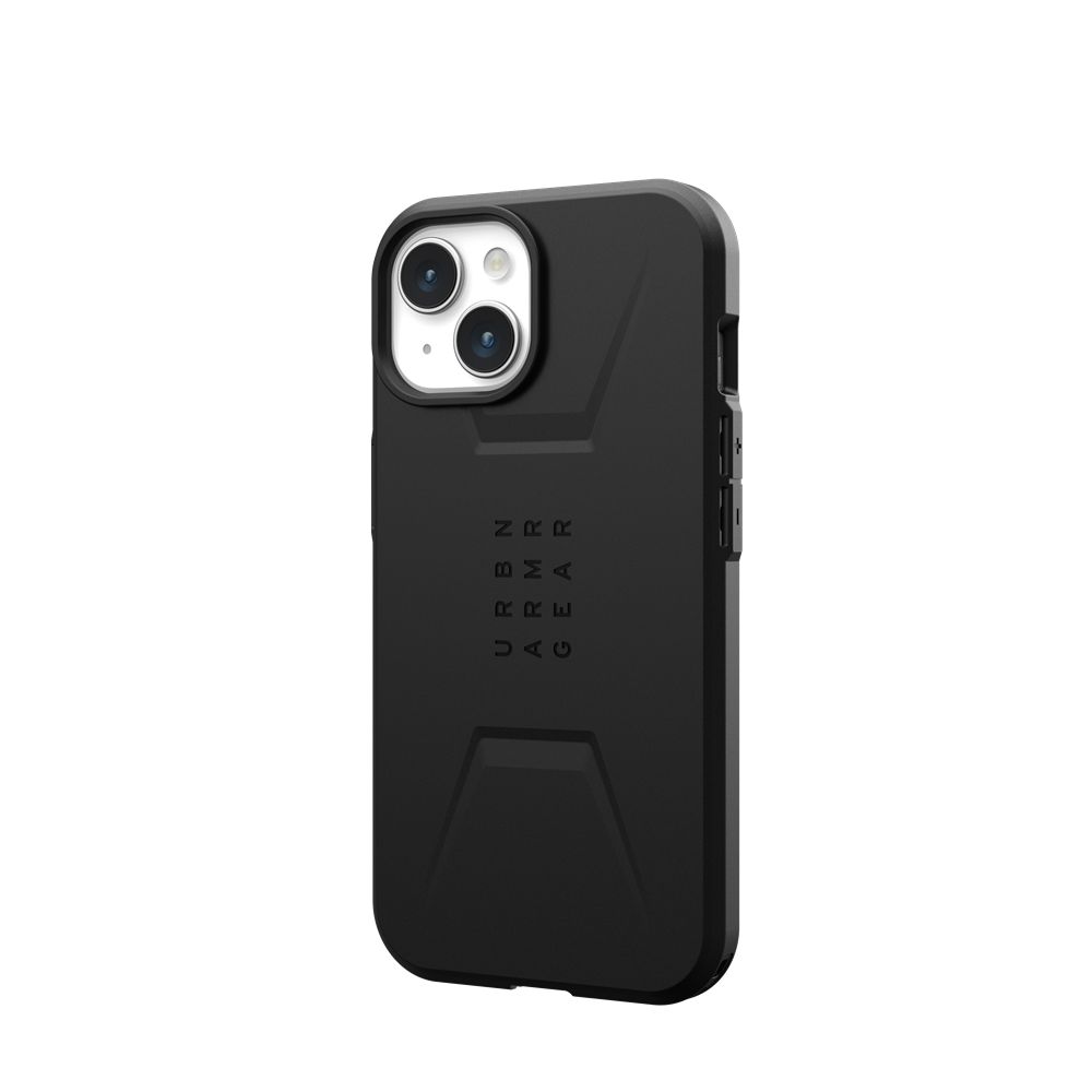 Black UAG Civilian For MagSafe iPhone 15 Case | XI8103654