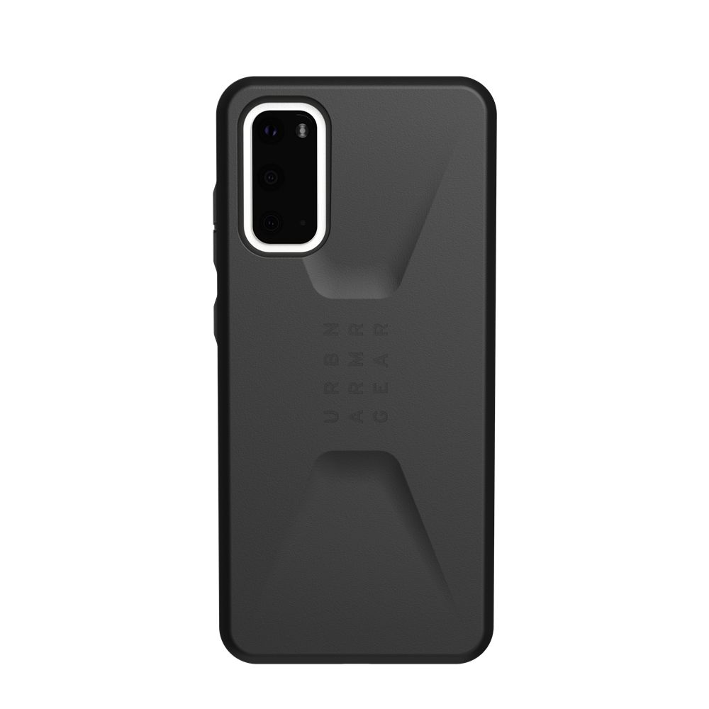 Black UAG Civilian Series Galaxy S20 [6.2-inch] Case | UM7893620