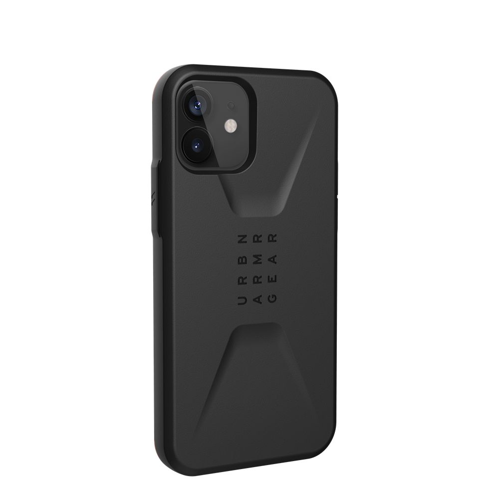 Black UAG Civilian Series iPhone 12 5G Case | XA7658403