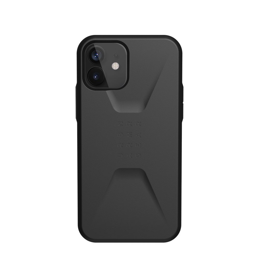 Black UAG Civilian Series iPhone 12 5G Case | XA7658403