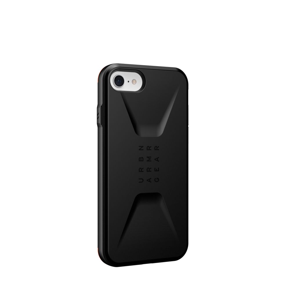 Black UAG Civilian Series iPhone SE (2022) Case | ZD9247801