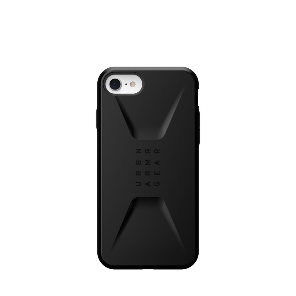 Black UAG Civilian Series iPhone SE (2022) Case | ZD9247801