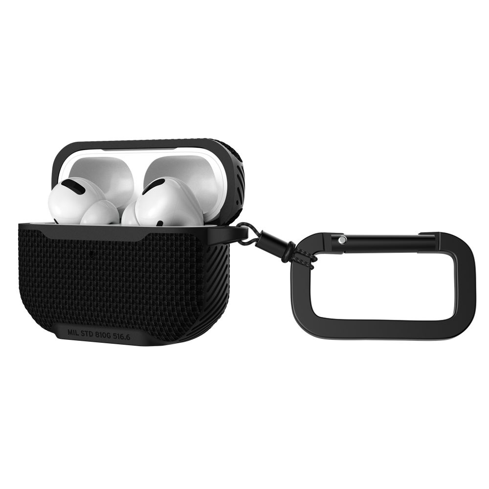 Black UAG Metropolis Ballistic ARMR Case For Apple AirPods Pro Headphones | VS1290456