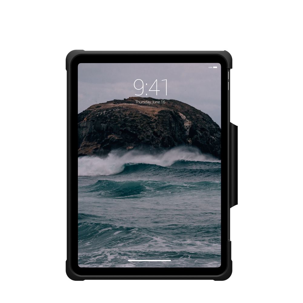 Black UAG Metropolis Series with Hand Strap iPad Pro 11