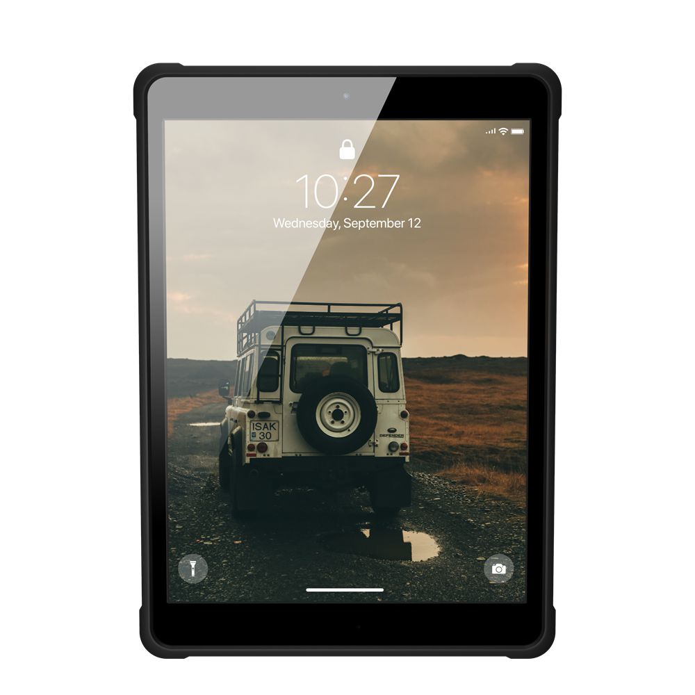 Black UAG Metropolis with Hand Strap Series iPad 10.2 (9th Gen,2021) Case | QG3082617