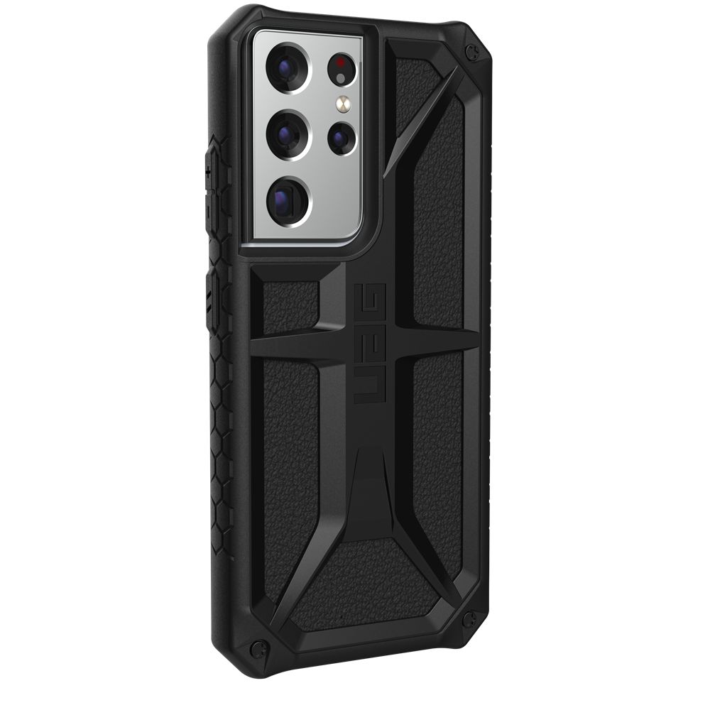 Black UAG Monarch Series Galaxy S21 Ultra 5G Case | IP8712095