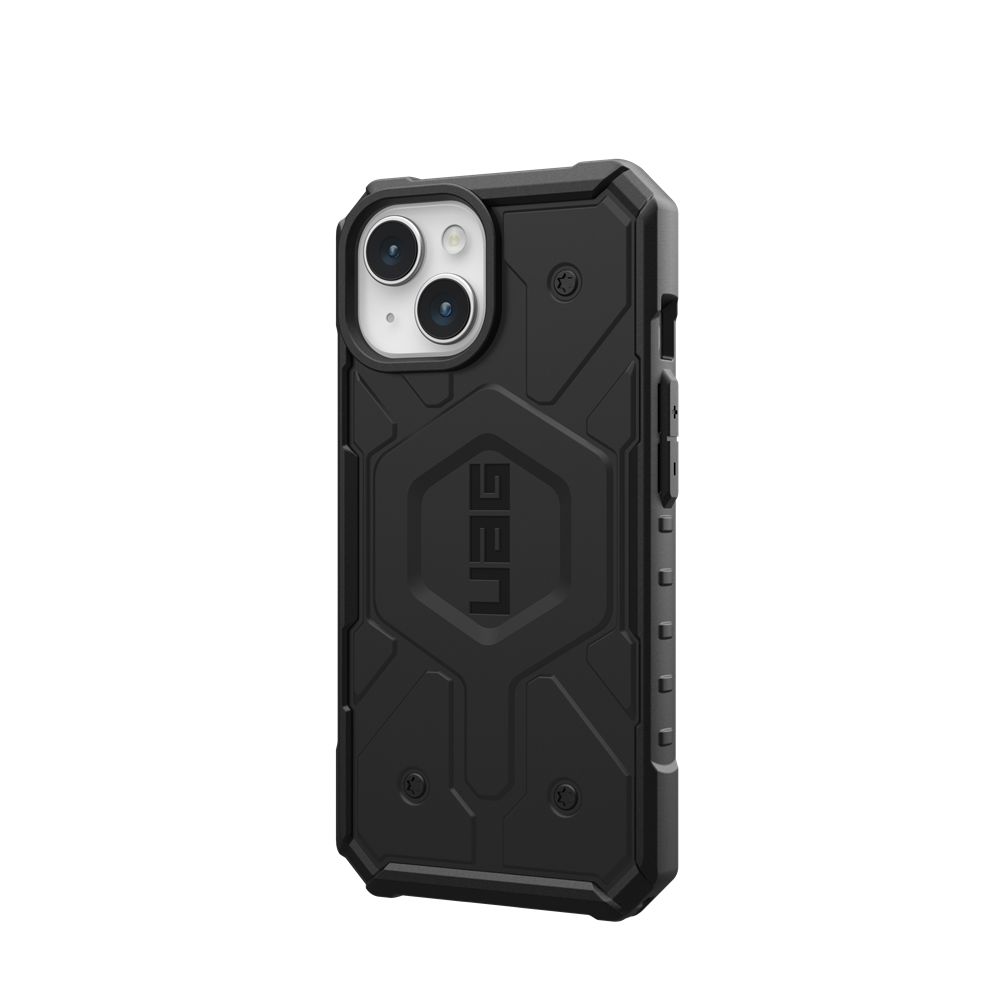 Black UAG Pathfinder For MagSafe iPhone 15 Case | ES3718690