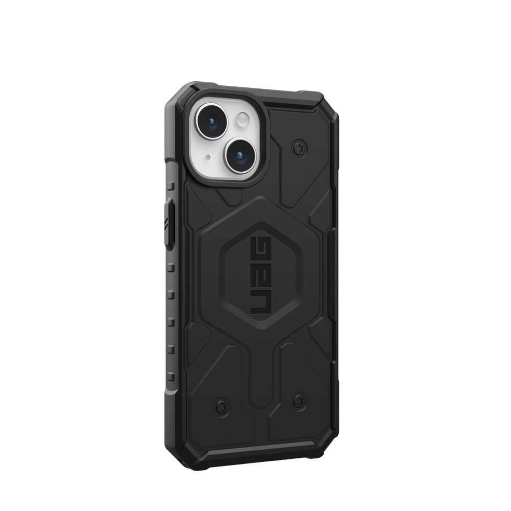 Black UAG Pathfinder For MagSafe iPhone 15 Case | ES3718690