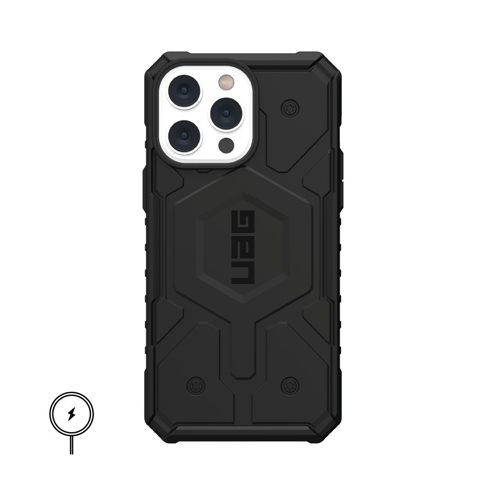 Black UAG Pathfinder For MagSafe iPhone 14 Pro Max Case | ZC3679285