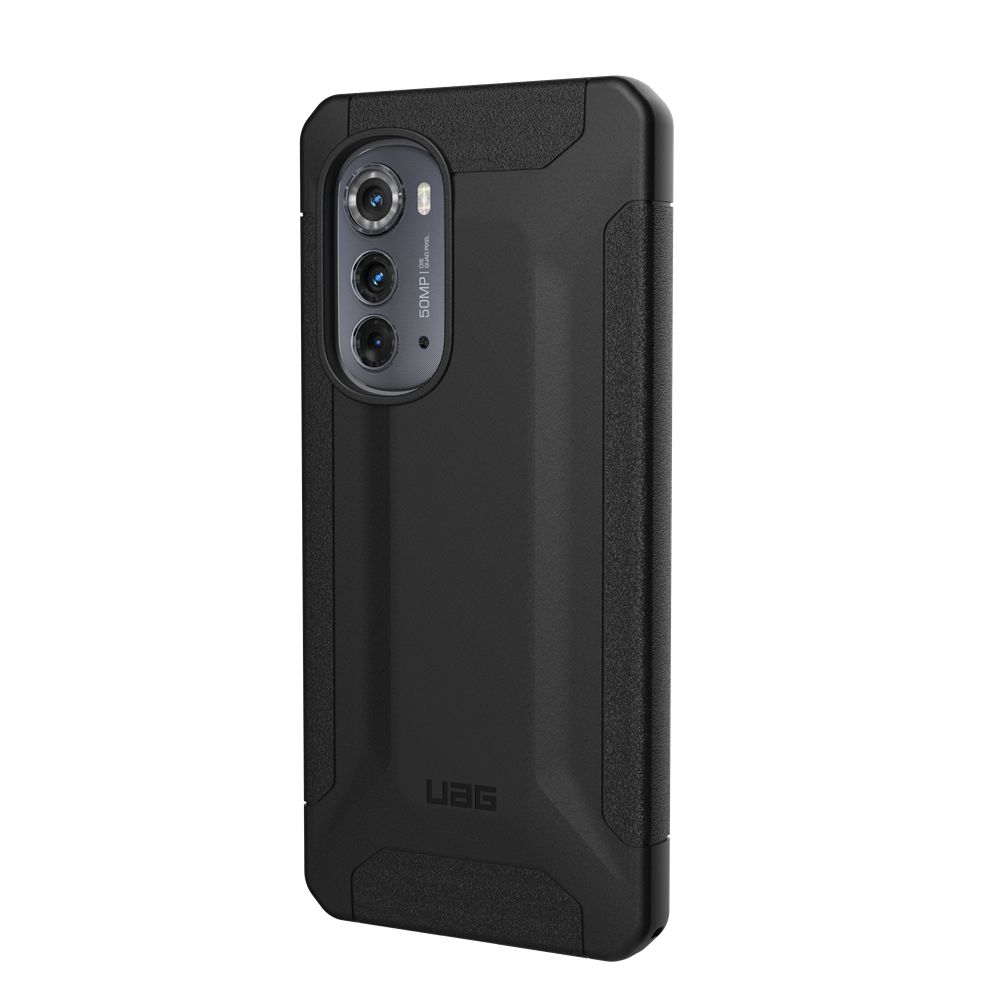 Black UAG Scout Series Moto Edge 5G (2022) Case (USA & CA Only) | LW5970623