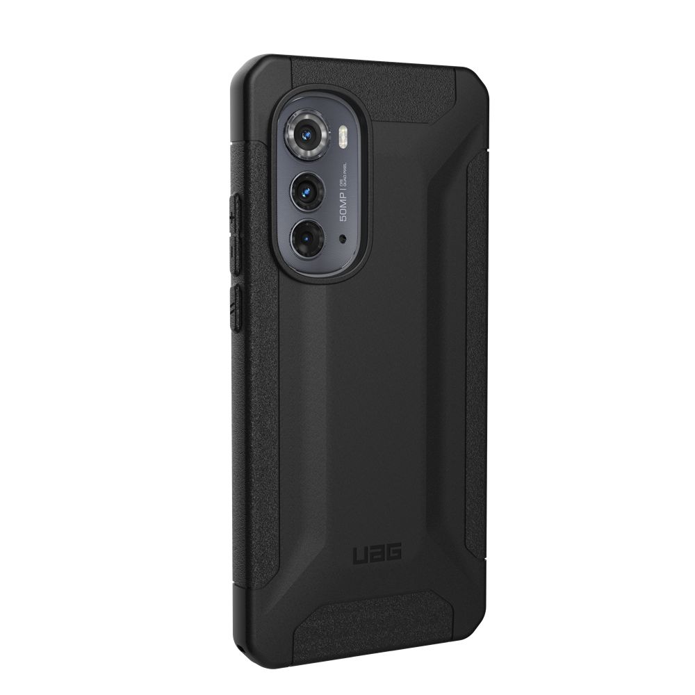 Black UAG Scout Series Moto Edge 5G (2022) Case (USA & CA Only) | LW5970623