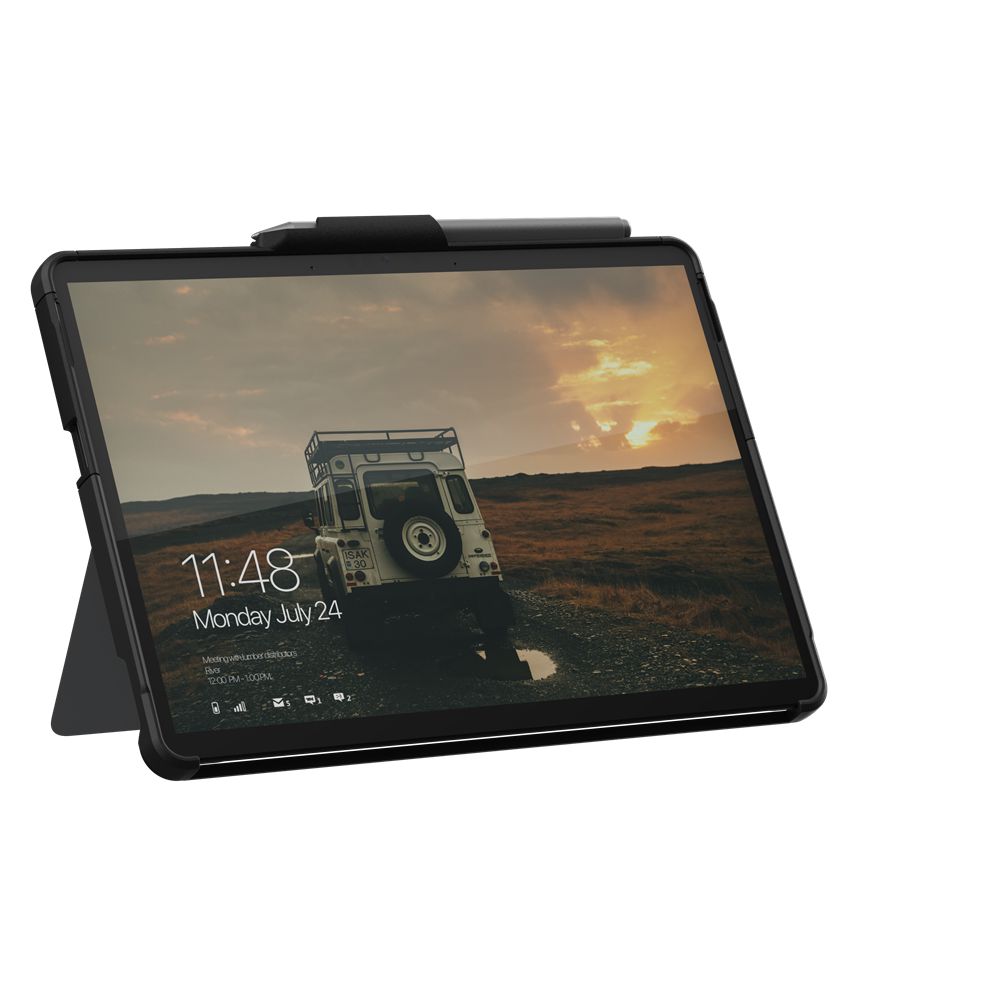 Black UAG Scout Series Surface Go 2 Case with Hand Strap | BZ8031956