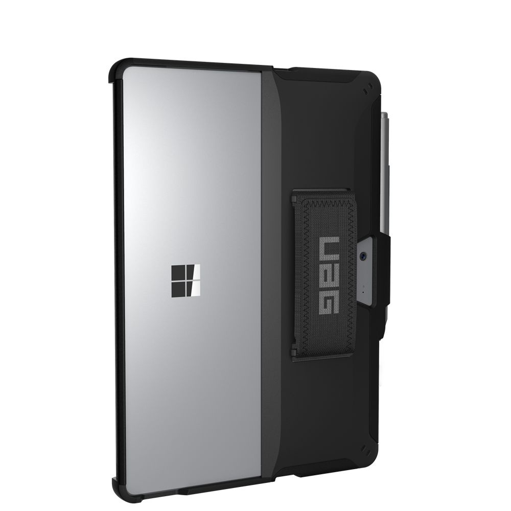 Black UAG Scout Series Surface Go 2 Case with Hand Strap | BZ8031956