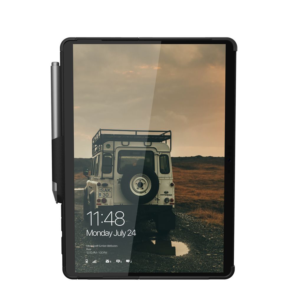 Black UAG Scout Series Surface Go 2 Case with Hand Strap | BZ8031956