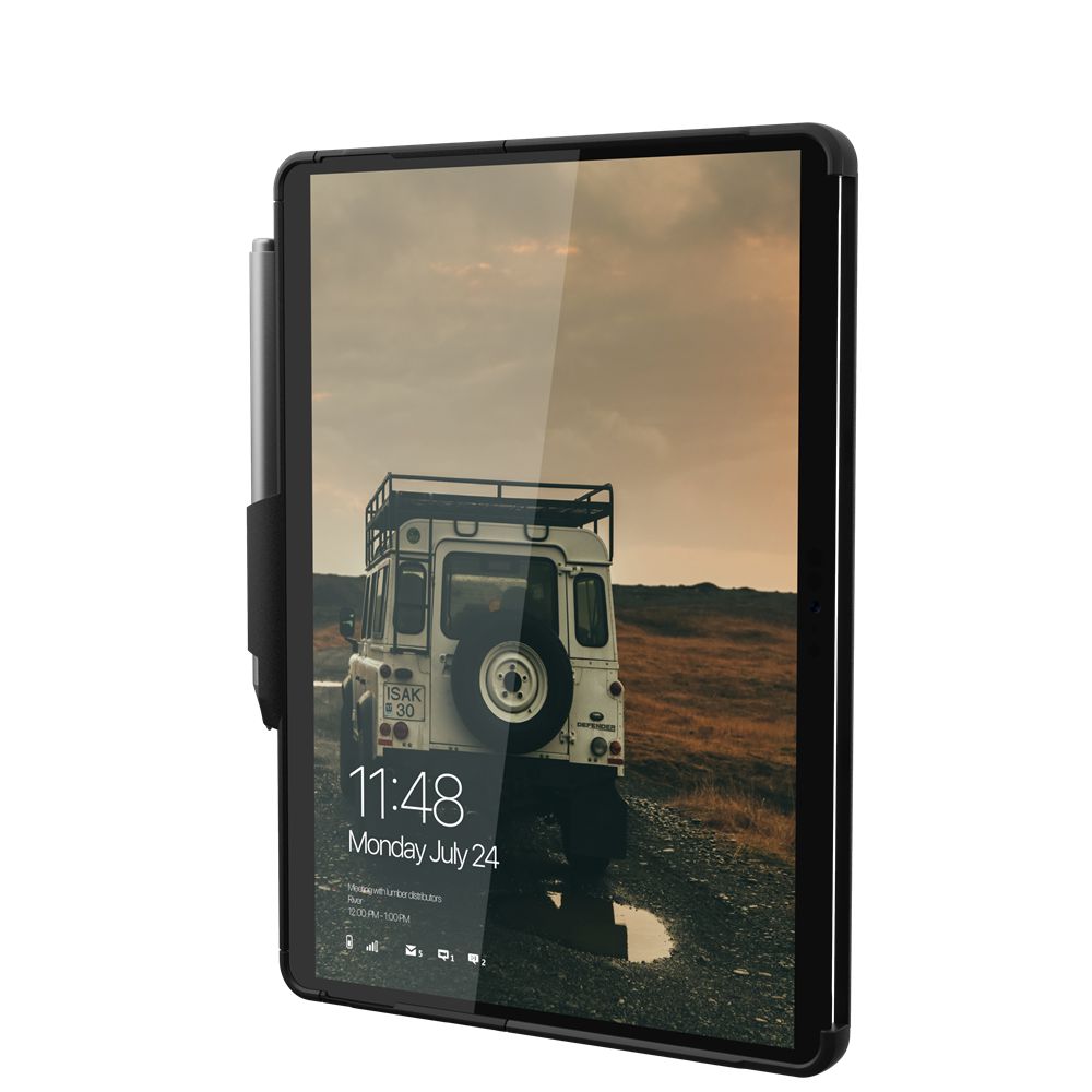 Black UAG Scout Series Surface Go 2 Case with Hand Strap | BZ8031956