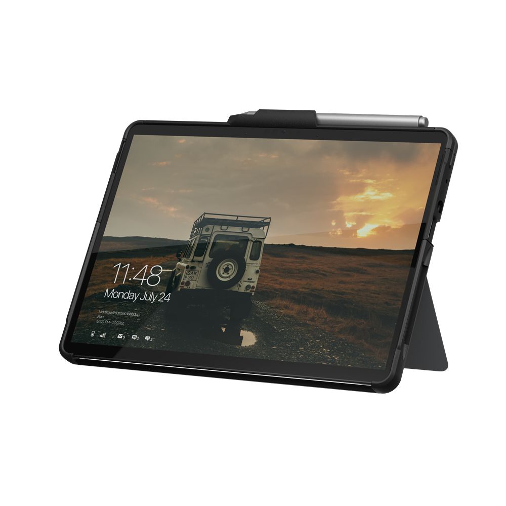 Black UAG Scout Series Surface Go 2 Case with Hand Strap | BZ8031956