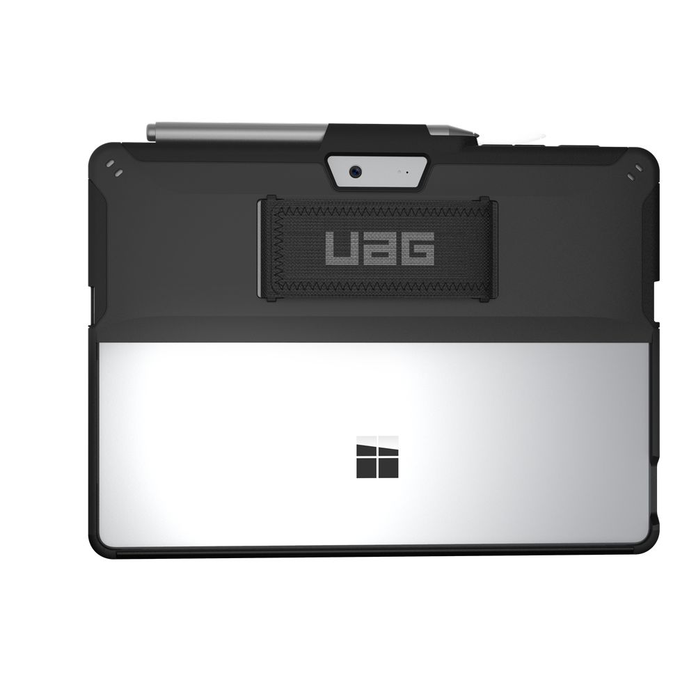 Black UAG Scout Series Surface Go 2 Case with Hand Strap | BZ8031956