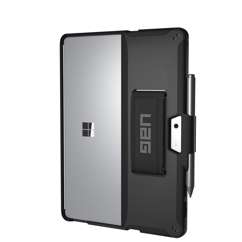 Black UAG Scout Series Surface Go 3 Case with Hand Strap | EH0476138