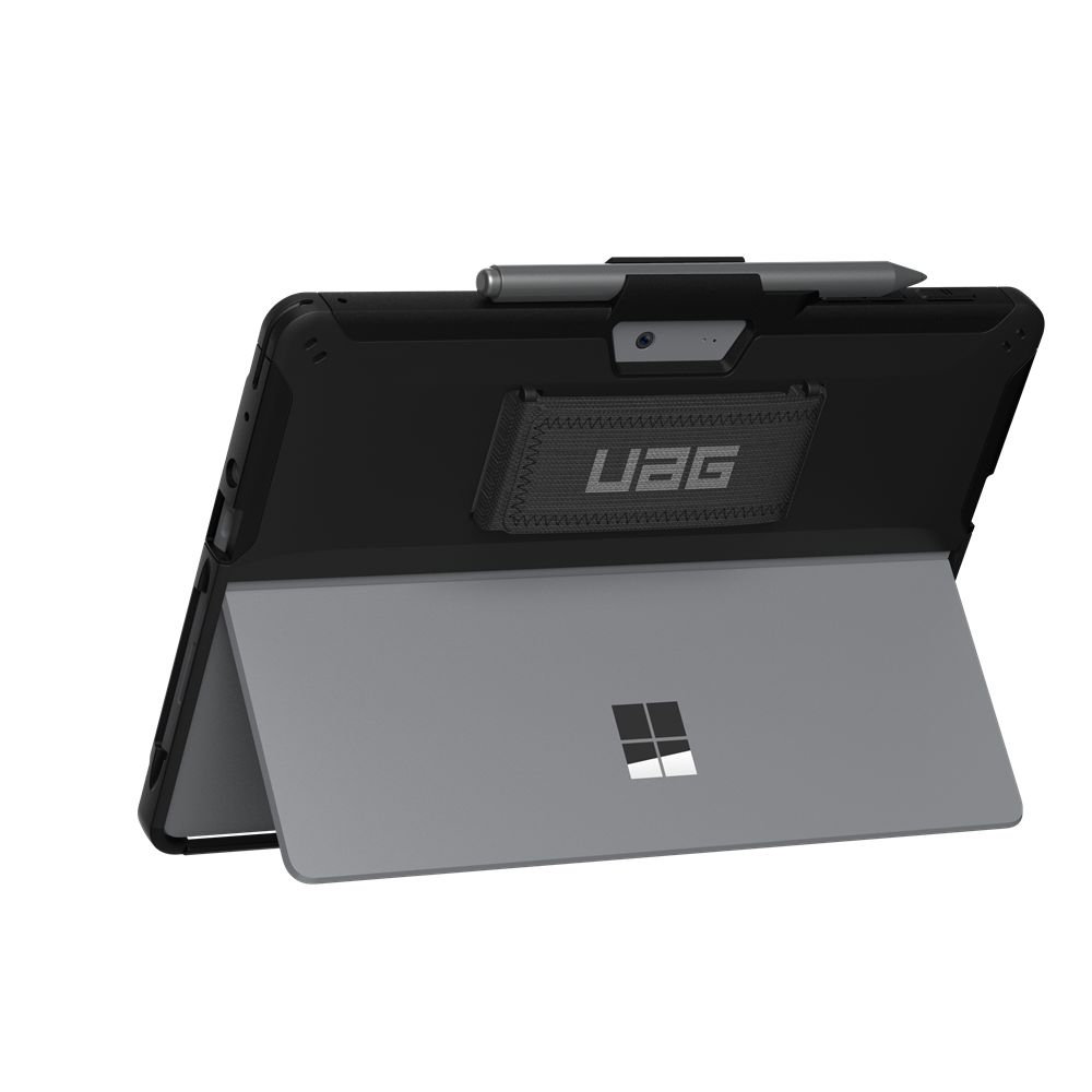 Black UAG Scout Series Surface Go 3 Case with Hand Strap | EH0476138