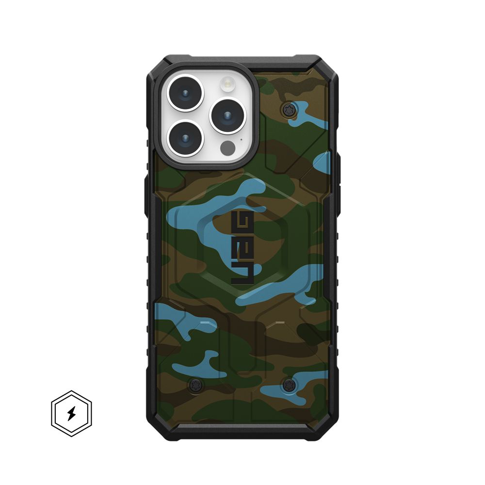 Blue Camo UAG Pathfinder Case With Magsafe For Apple Iphone | EZ3086429