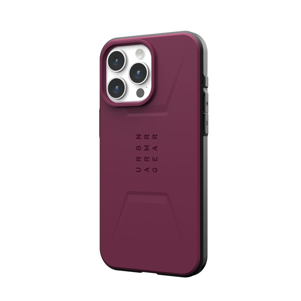 Bordeaux UAG Civilian For MagSafe iPhone 15 Pro Max Case | BX8591476