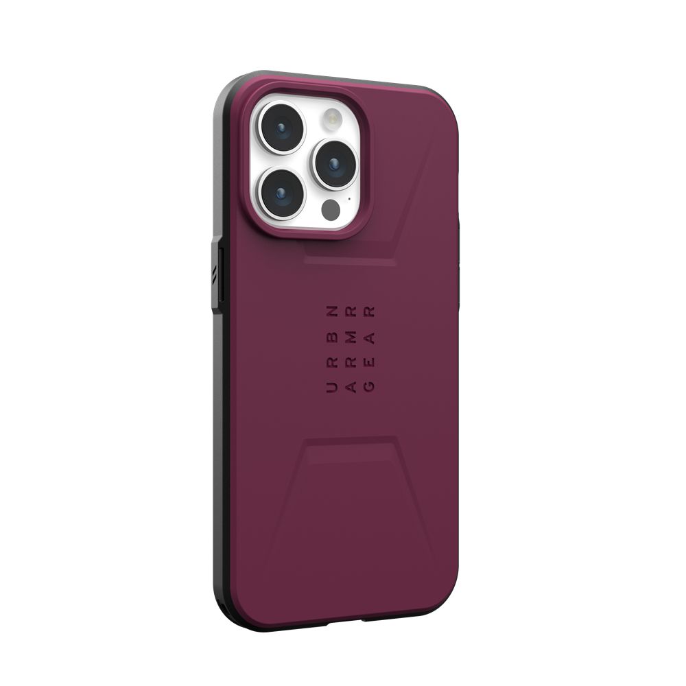 Bordeaux UAG Civilian For MagSafe iPhone 15 Pro Max Case | BX8591476