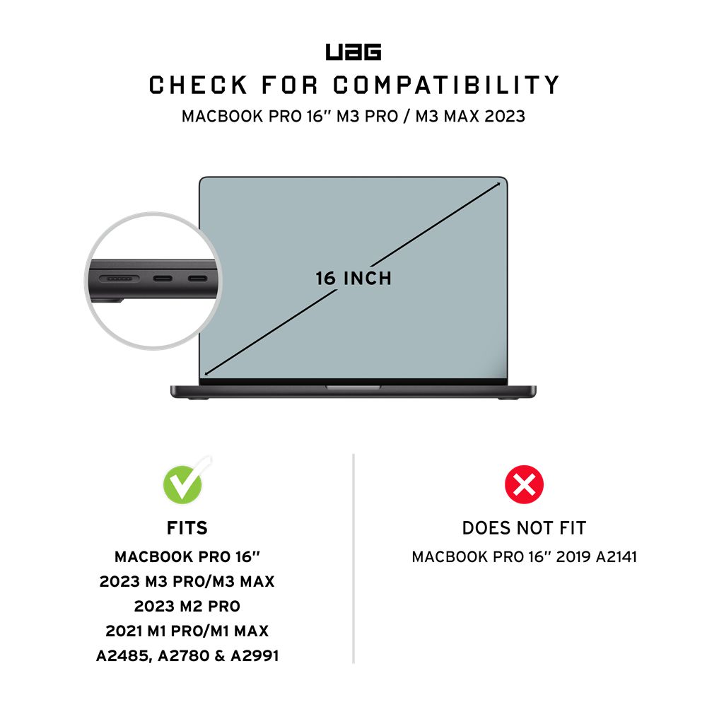 Cerulean UAG Lucent Series MacBook Pro 16