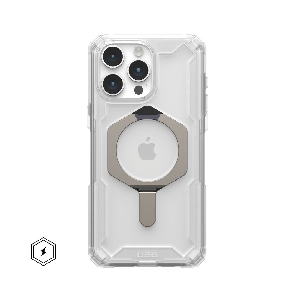 Clear Titanium UAG Plasma XTE For MagSafe iPhone 15 Pro Max Case | AV5601792