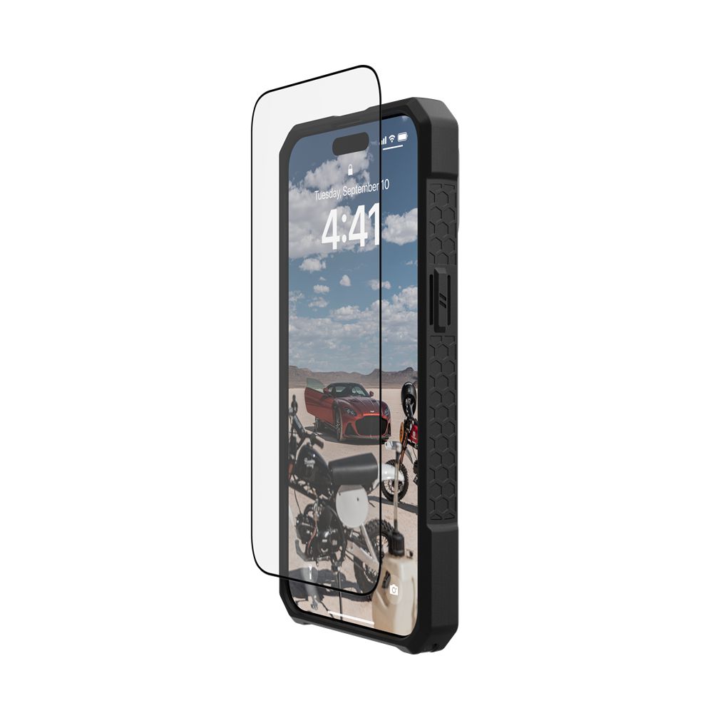 Clear UAG Glass Screen Protector Shield Plus For iPhone 15 Pro Max | GY4528369