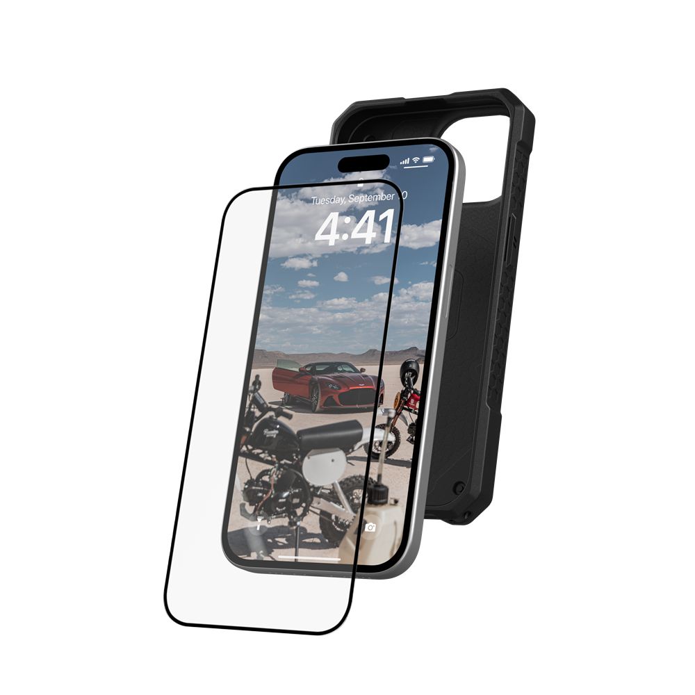 Clear UAG Glass Screen Protector Shield Plus For iPhone 15 | MF8762504