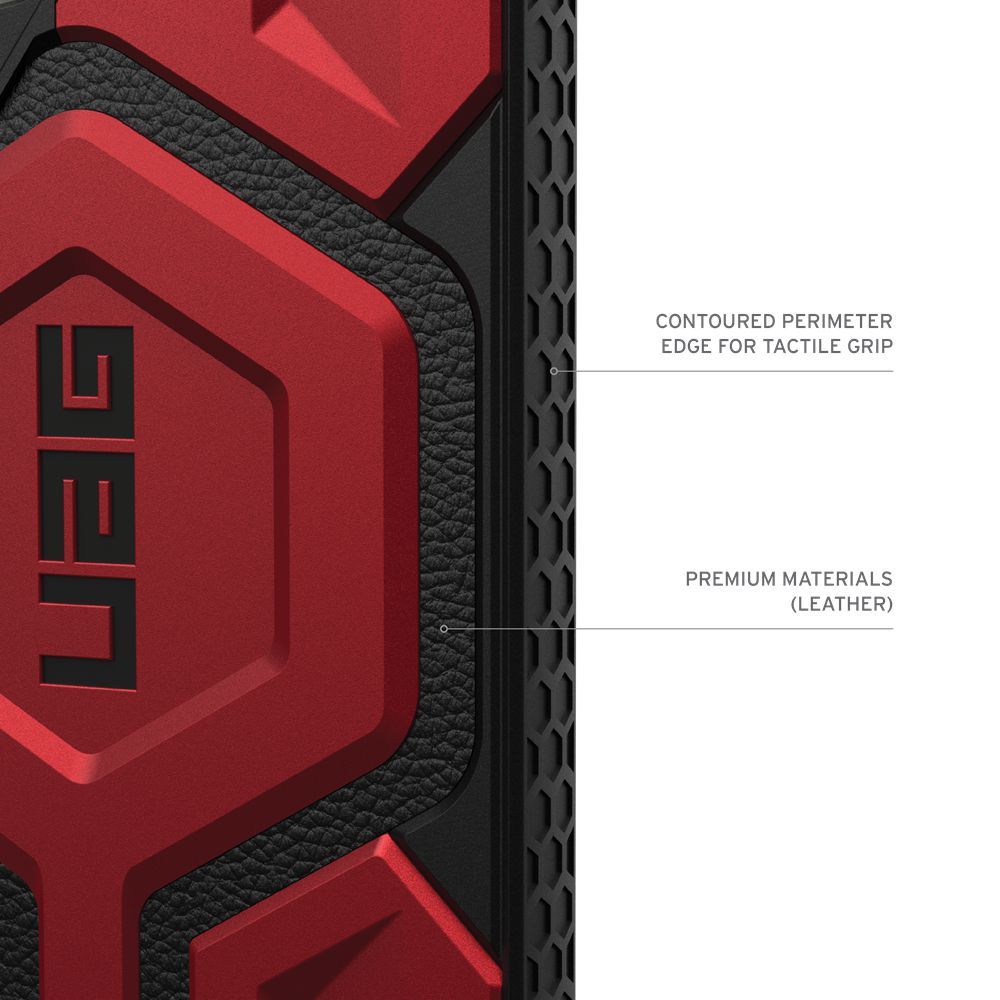 Crimson UAG Monarch Pro Magnetic Series Galaxy S24 Ultra Case | GE1358926