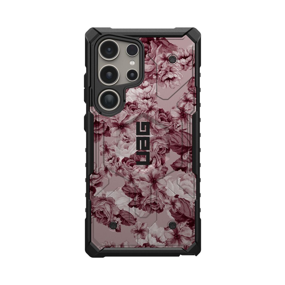 Floral Merlot UAG Pathfinder Case For Samsung Galaxy | IB4723985