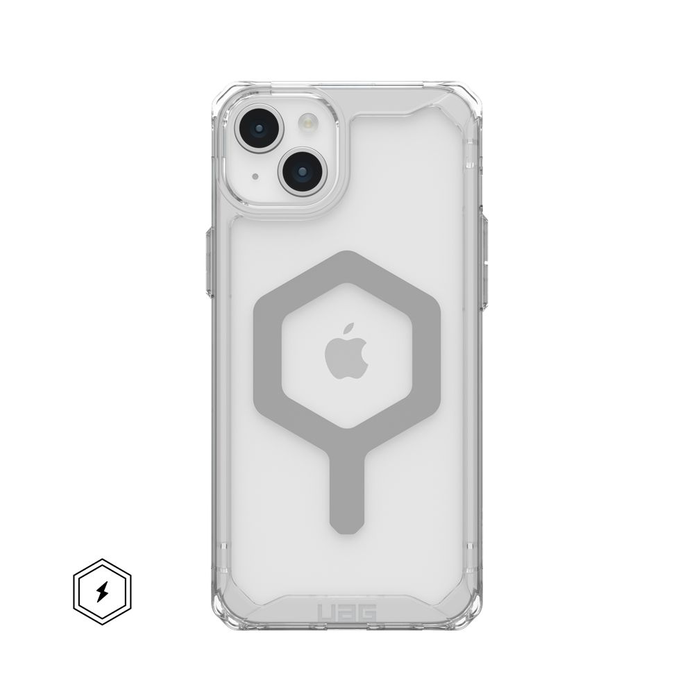 Ice Silver UAG Plyo For MagSafe iPhone 15 Plus Case | WK2145983