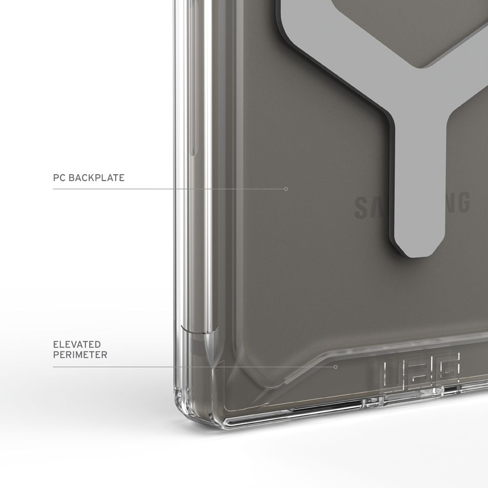 Ice Silver UAG Plyo Pro Magnetic Series Galaxy S24 Ultra Case | UV8537216