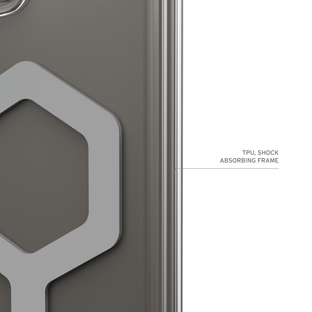 Ice Silver UAG Plyo Pro Magnetic Series Galaxy S24 Ultra Case | UV8537216