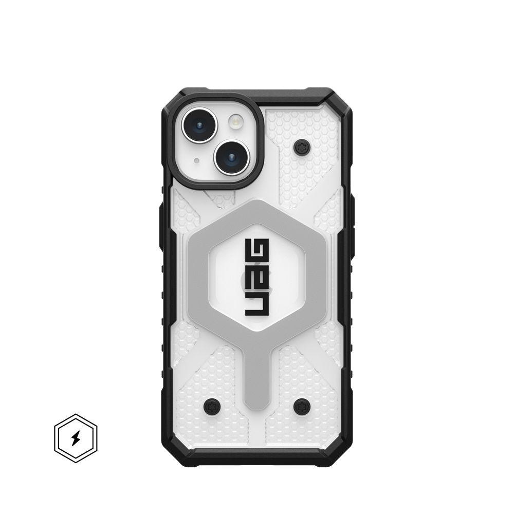 Ice UAG Pathfinder For MagSafe Clear iPhone 15 Case | WM1359807