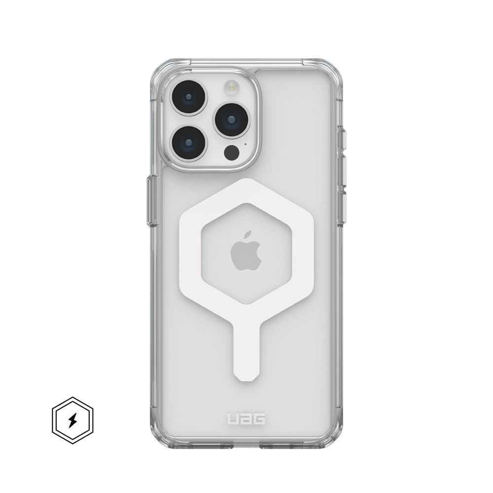 Ice White UAG Plyo For MagSafe iPhone 15 Pro Max Case | KV0798365