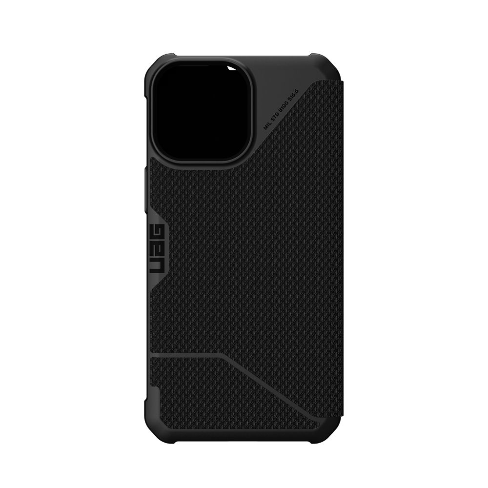 Kevlar Black UAG Metropolis Folio Series iPhone 13 Pro Max 5G Case | UD8630729